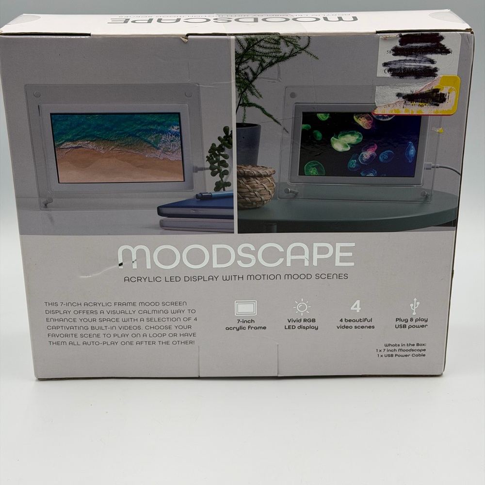 Acrylic LED Display - White Mood Light by - Picture 3 of 4